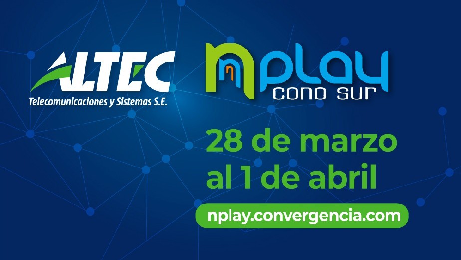 ALTEC participa de la nueva edicin online de NPlay Cono Sur 2022, organizado por Grupo Convergencia